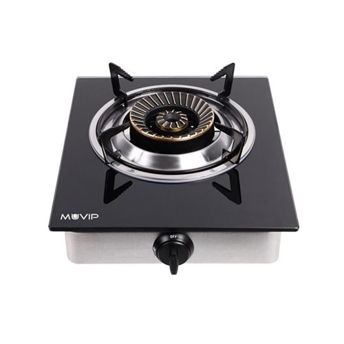 COCINA MUVIP MV0383 1F CRISTAL GAS NEGRA